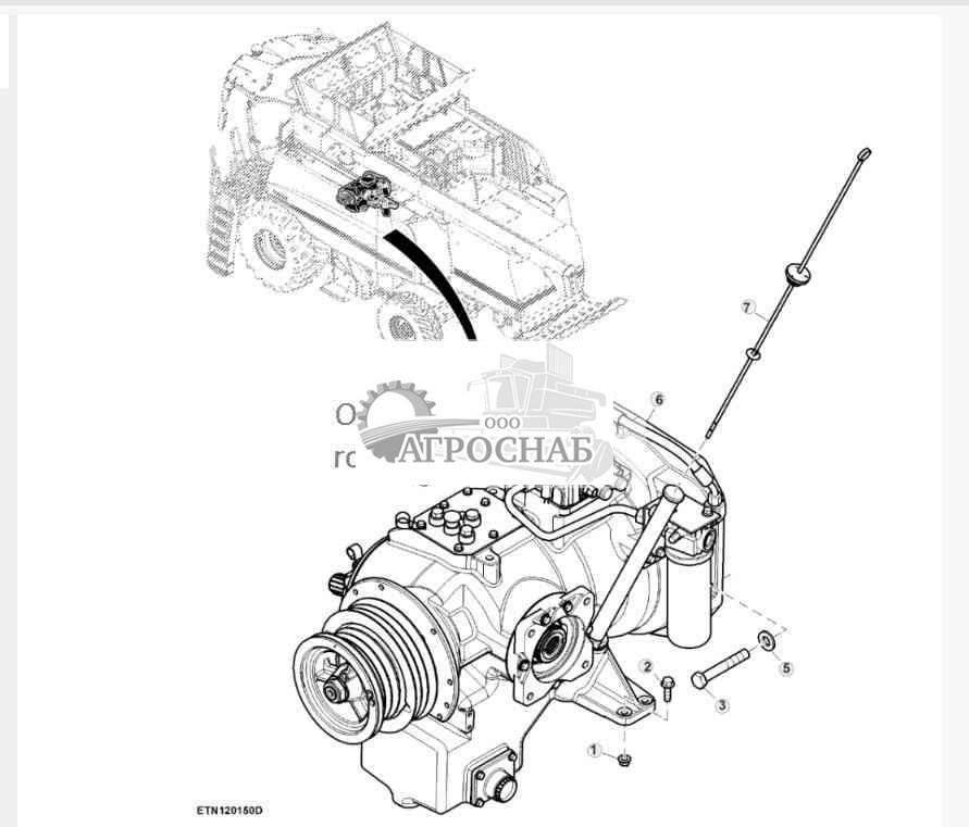 Редуктор вала отбора мощности, ProDrive™ (1 из 8) 